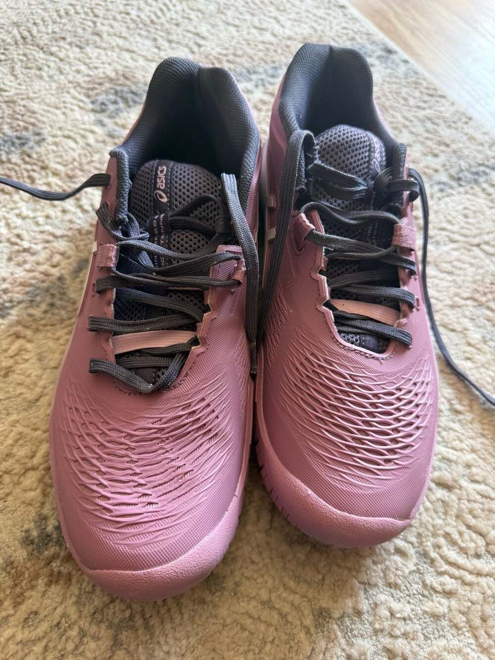 ASICS Women's GEL-Resolution X Padel/Tennis Shoes, Ube/White